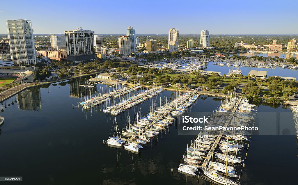 St. Pete Vista aérea - Foto de stock de Florida - Estados Unidos libre de derechos