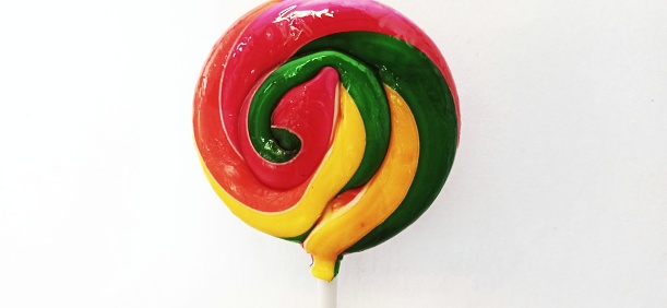 candy colorful: lollipop ready to eat