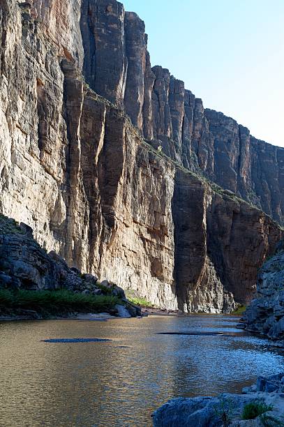 istock Santa Elena Canyon, Big Bend NP, Texas and Mexico border 154221351