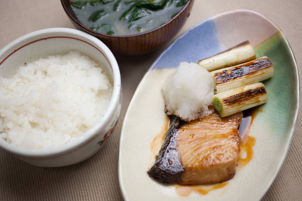 istock Japanese Cuisine Buri (Yellowtail) teriyaki 154221848
