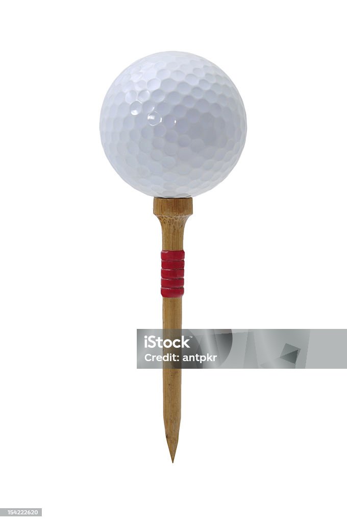 Pelota de Golf - Foto de stock de Blanco - Color libre de derechos