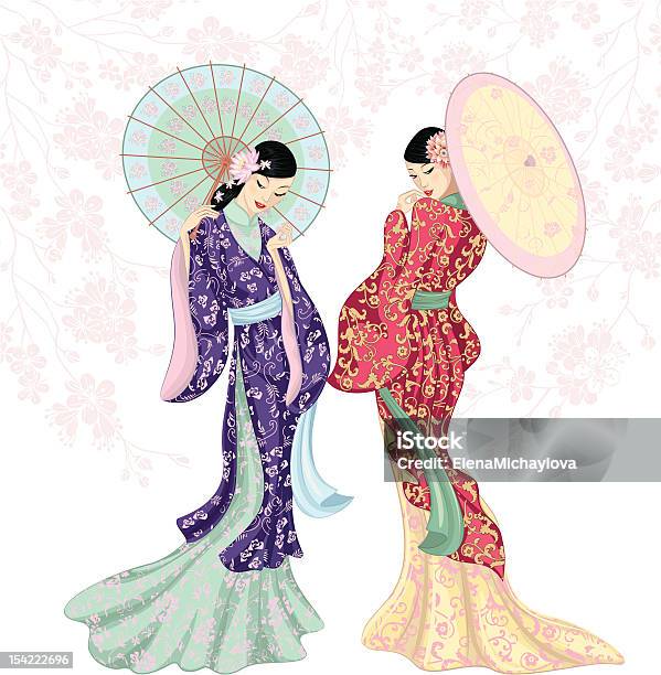 Chinese Beauties Stock Illustration - Download Image Now - Chinese Culture, Beautiful Woman, Chinese Ethnicity