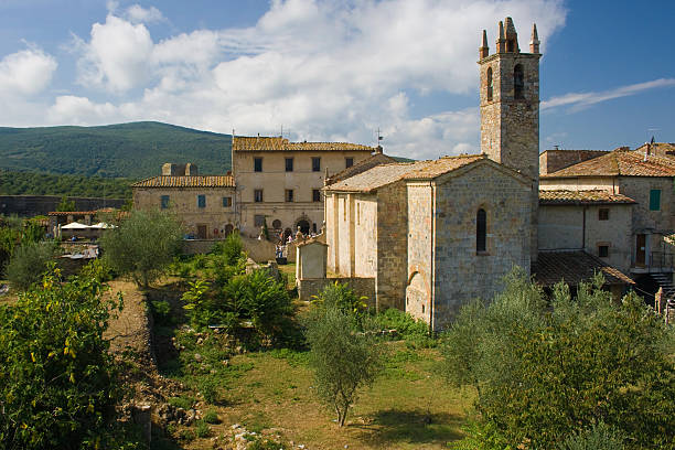 istock Medieval village of Monteriggioni 154223130