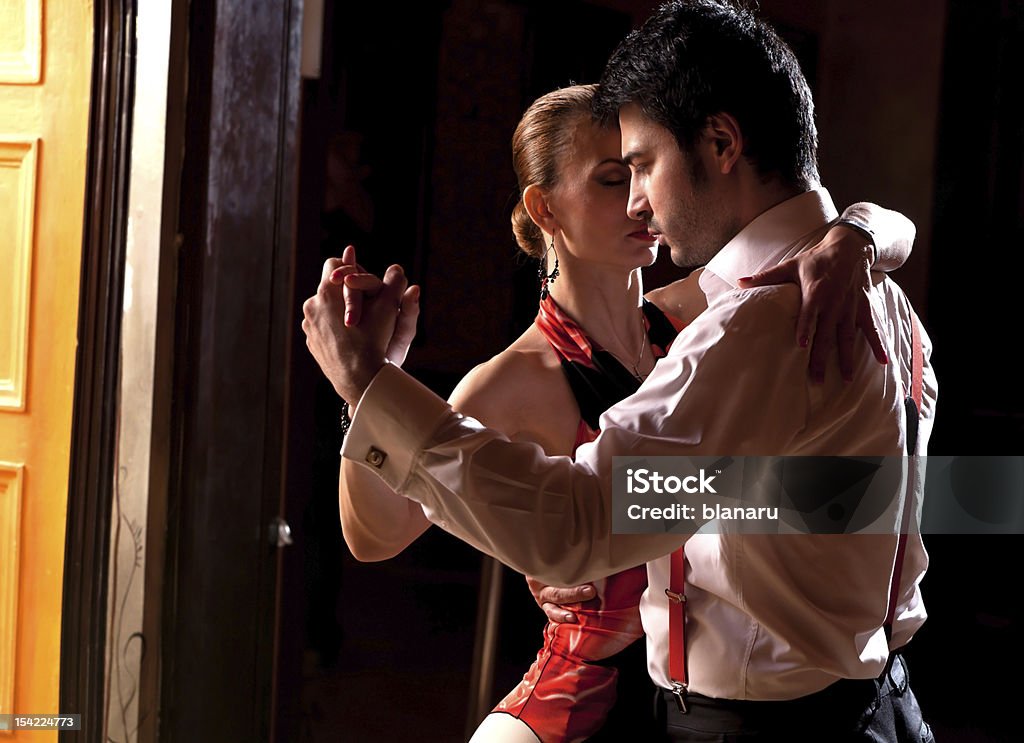 Dançarino Retrato - Royalty-free Tango - Dança Foto de stock