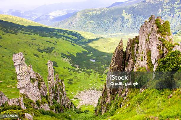 Beautiful Mountains Landscape Stock Photo - Download Image Now - Beauty In Nature, Blue, Bright