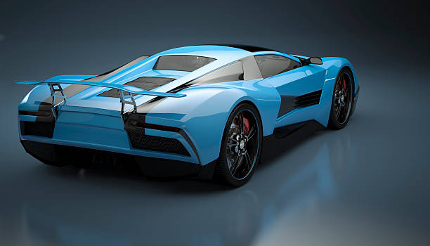 istock Blue Sports Car 154225518
