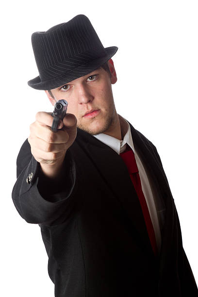 istock Teenager with Gun 154225841
