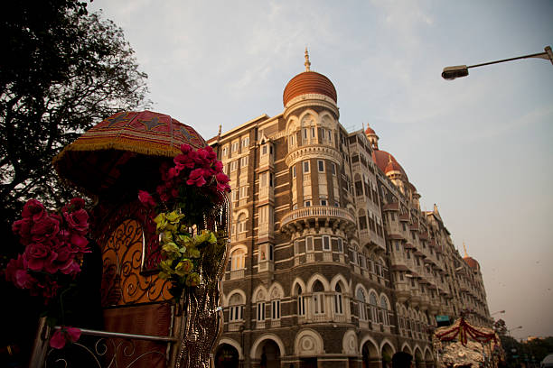 istock The Taj Mahal Hotel in India 154227687