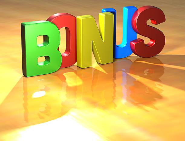 istock Word Bonus on yellow background 154227788