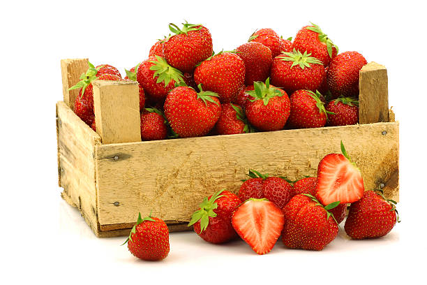 istock fresh strawberries in a wooden box 154227880