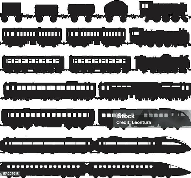 Trains Stock Illustration - Download Image Now