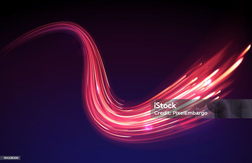 abstract background Vector illustration of red abstract background with blurred magic neon light curved lines  Igniting stock vector
