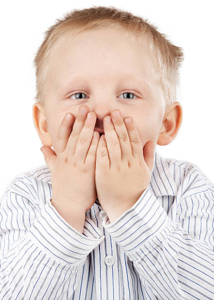 istock Portrait of a surprised little boy 154229142