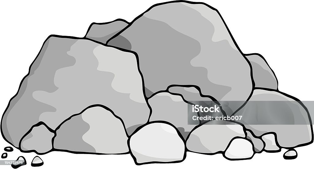 Rocas - arte vectorial de Desigual - Con textura libre de derechos