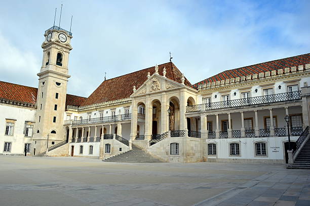 istock Facade of the main building  Coimbra University 154232650