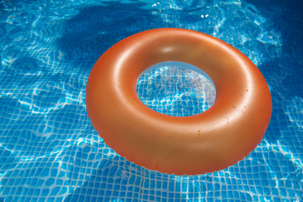istock Children's life buoy for fun in the pool, inflatable ring 1542338800