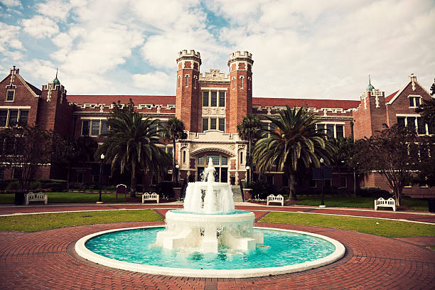 Florida State University Florida State University historic buildings in Tallahassee, Florida tallahassee stock pictures, royalty-free photos & images