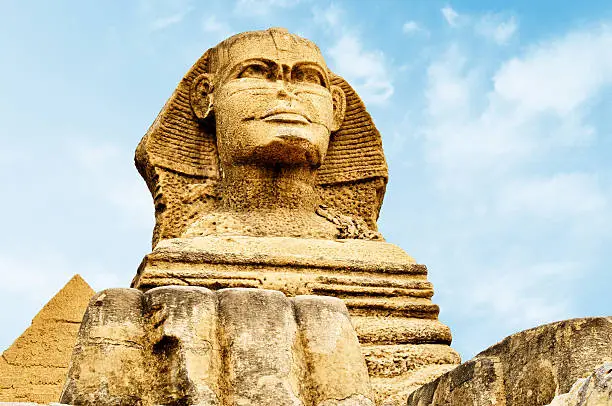 The great Sphinx of Giza, Egypt