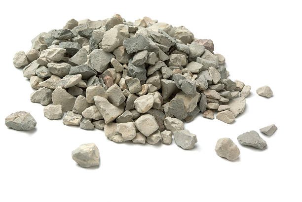 A pile of small pebbles and rocks