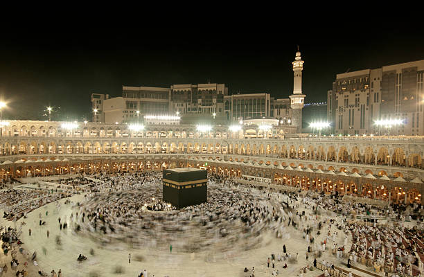 istock Pilgrims walking around the Kaabah 154245800