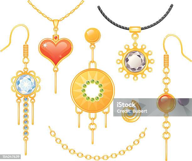 Jewelry 금목걸이에 대한 스톡 벡터 아트 및 기타 이미지 - 금목걸이, 펜던트, 0명