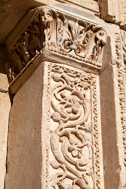 istock The Library of Celsus is an ancient building in Ephesus 154247823