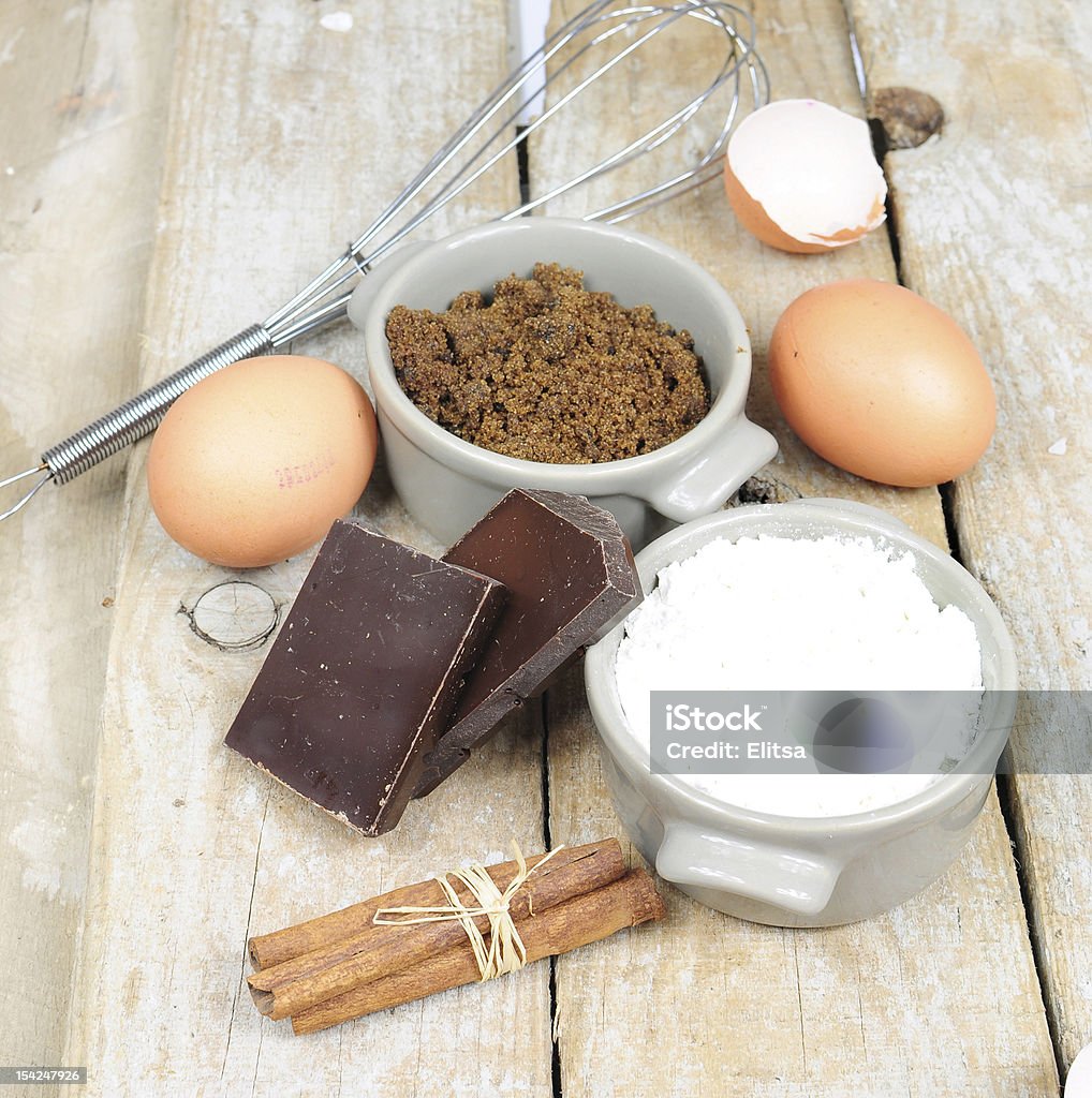 Sweet Zutaten für Kuchen - Lizenzfrei Backen Stock-Foto