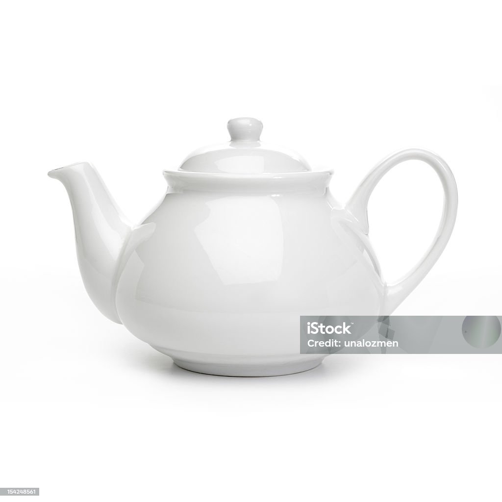 Porcelana teapot - Foto de stock de Tetera - Vajilla libre de derechos