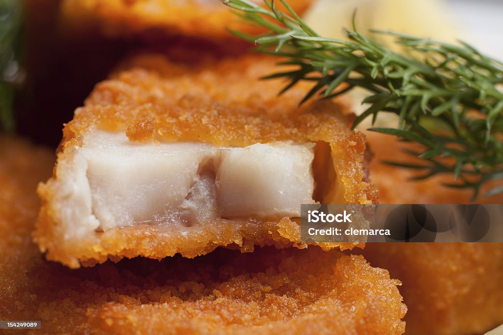 Cod sticks Breaded Stock Photo