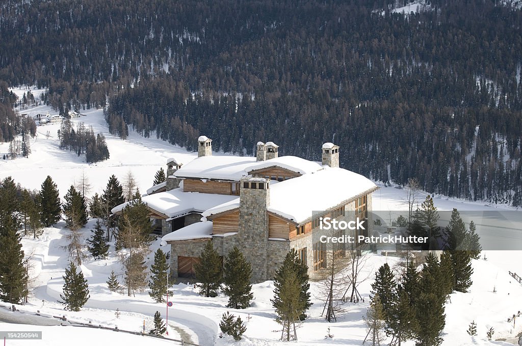 Luxury villa - Lizenzfrei Einfamilienhaus Stock-Foto