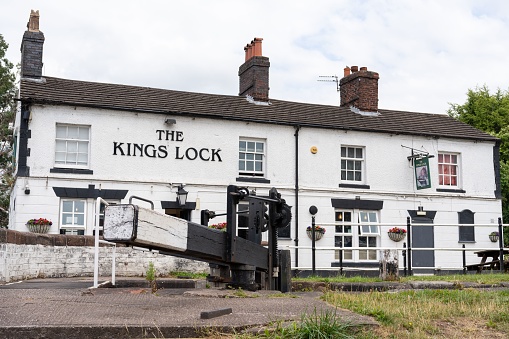 A commercial food establishment known as The Coopers Arms Pub on St Margaret's Street at Rochester in Kent, England