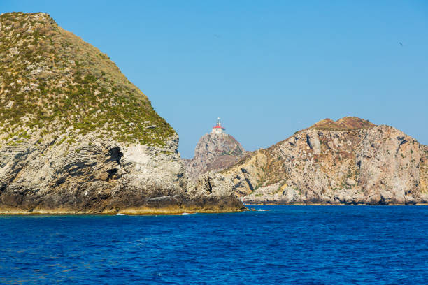istock Lighthouse on island Palagruza, Croatia 1542565088