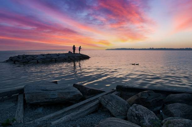 istock Fishing at Sunrise 1542618622