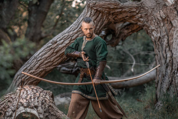 istock An individual viking archer warrior in a forest 1542684314