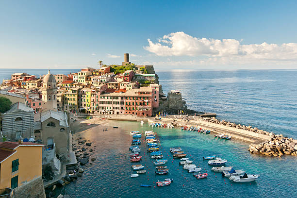 istock Town at the sea coast 154270575
