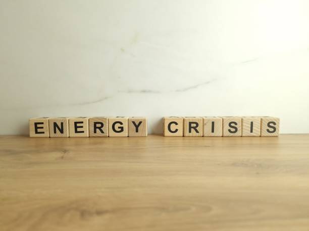 istock Text energy crisis from wooden blocks 1542711145