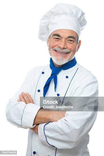 Foto de Bonito Chef e mais fotos de stock de Adulto - Adulto, Bigode, Bonito - pessoa