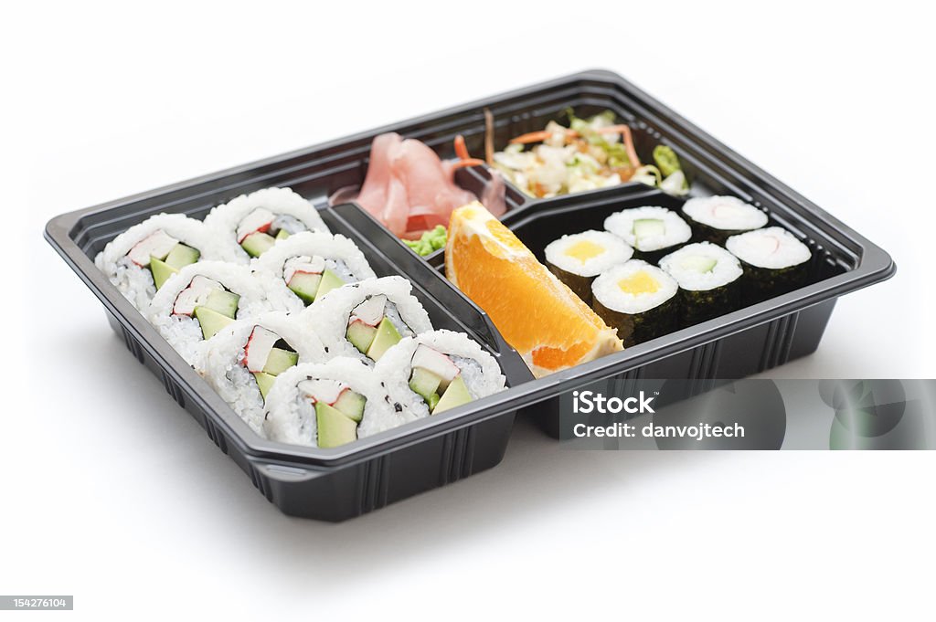 Sushi Pudełko bento - Zbiór zdjęć royalty-free (Sushi)