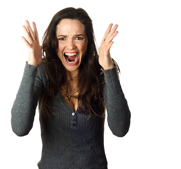 istock Very frustrated and angry woman 154276884