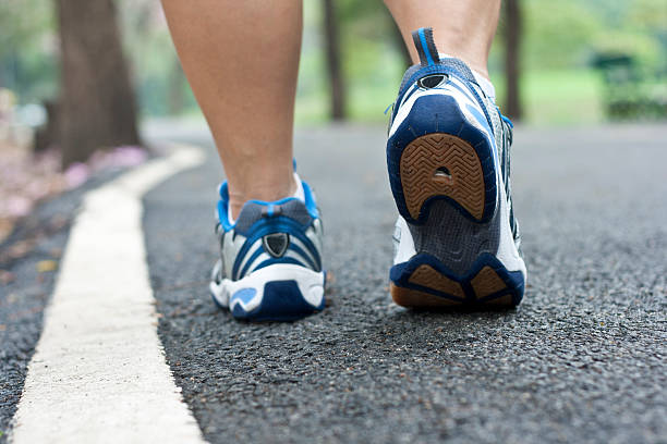 istock Sport shoes running Close-up 154277477