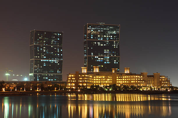 istock Zig Zag towers in Doha, Qatar 154277500