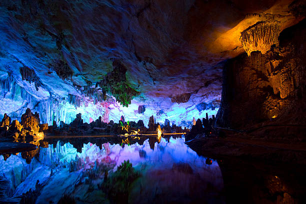 istock Cavern and water in Guilin 154279085