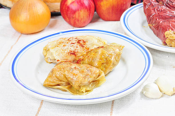 Traditional lenten fare from the Balkans - sarma