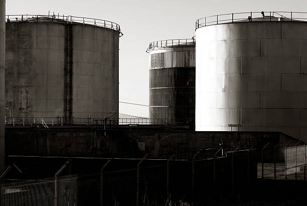 istock Big oil tanks 154279646
