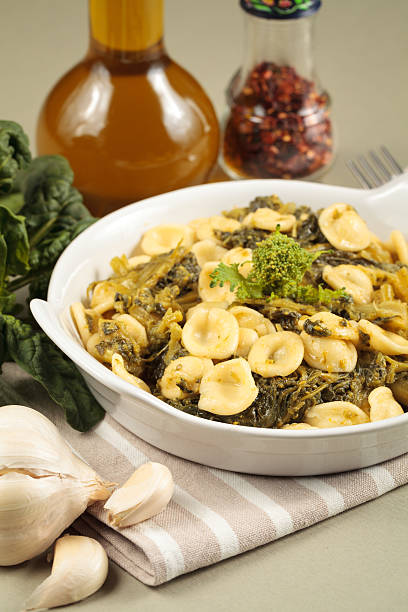 istock Orecchiette pasta with turnip tops 154280603