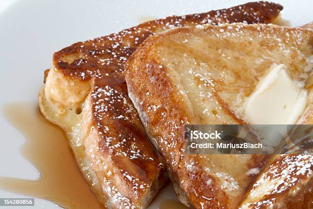 French Toast Stockfoto und mehr Bilder von French Toast - French Toast, Sirup, Teller