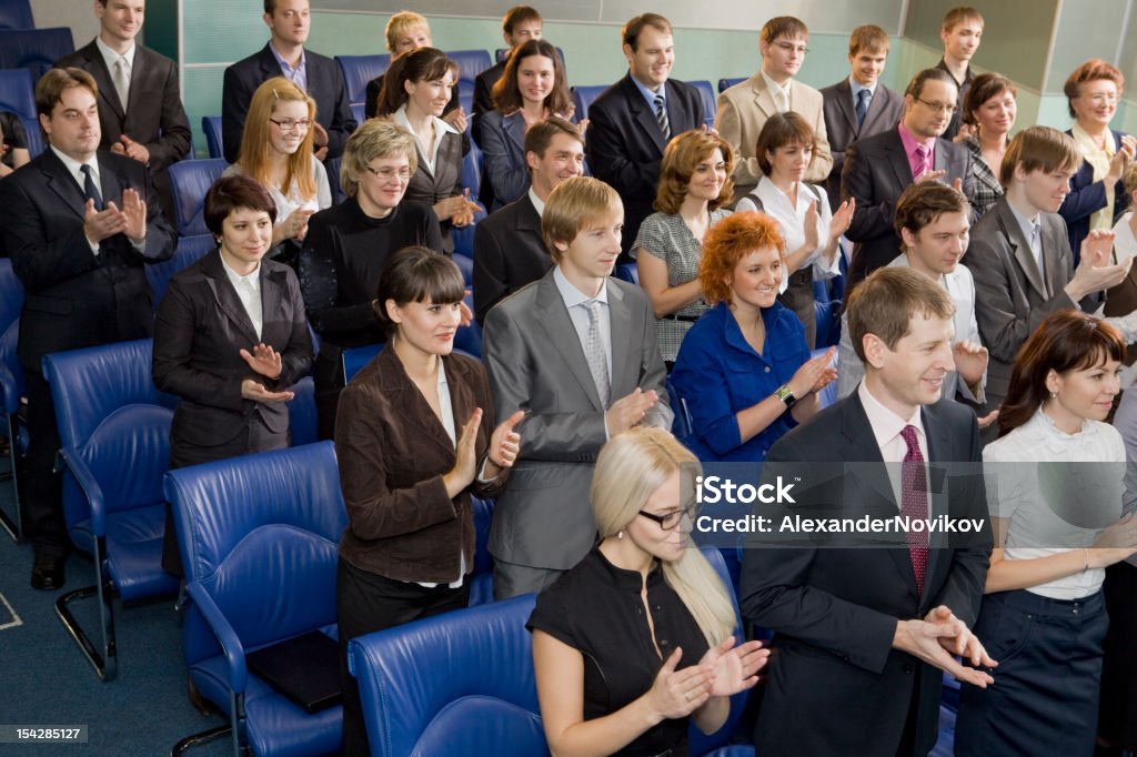 Conferência de negócios. - Foto de stock de Adulto royalty-free