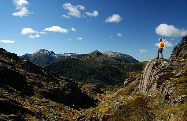 buty na xenicus peak, kahurangi, nowa zelandia - kahurangi zdjęcia i obrazy z banku zdjęć