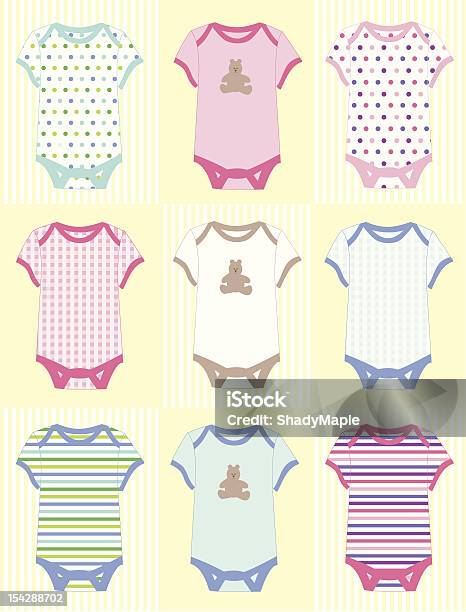 Baby Clothing Stock Illustration - Download Image Now - Baby - Human Age, Baby Clothing, Blue