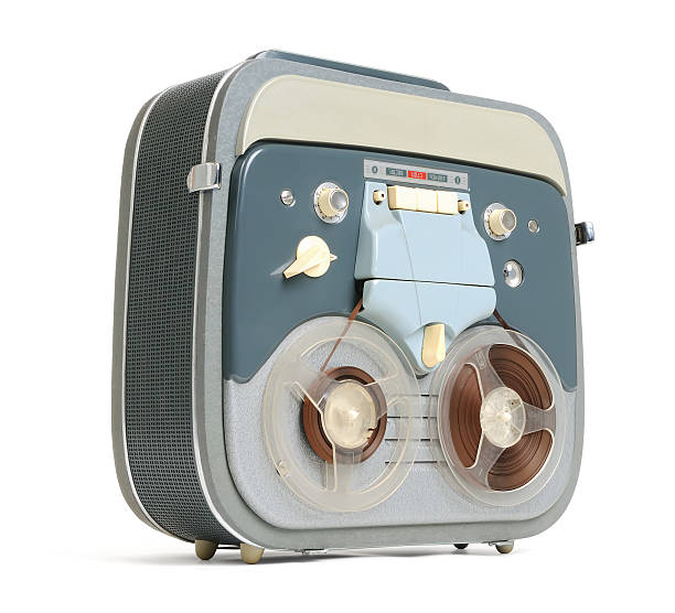 istock vintage analog recorder tape on white background 154290795
